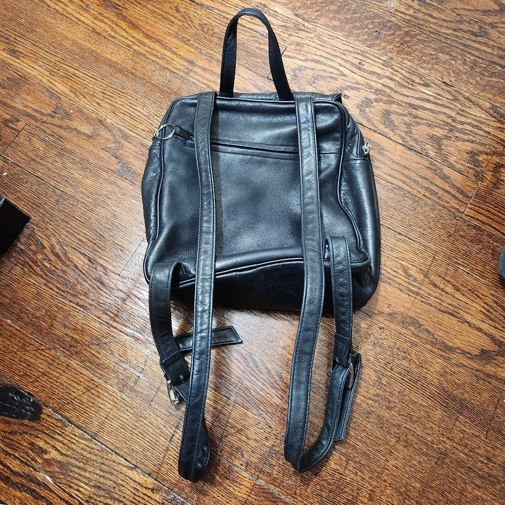 Leather Backpack - Picture 2 of 8